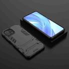For Xiaomi Mi 11 Lite Shockproof PC + TPU Protective Case with Hidden Holder(Black) - 6