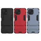 For Xiaomi Mi 11 Lite Shockproof PC + TPU Protective Case with Hidden Holder(Navy Blue) - 7