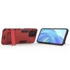 For Xiaomi Mi 11 Lite Shockproof PC + TPU Protective Case with Hidden Holder(Red) - 5