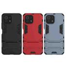 For Xiaomi Mi 11 Lite Shockproof PC + TPU Protective Case with Hidden Holder(Red) - 7