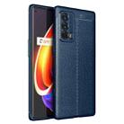 For OPPO Realme X7 Pro Ultra Litchi Texture TPU Shockproof Case(Blue) - 1