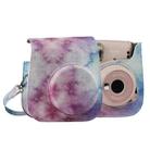 Painted Series Camera Bag with Shoulder Strap for Fujifilm Instax mini 11(Blue Pastel) - 1