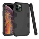 Contrast Color Silicone + PC Shockproof Case For iPhone 11 Pro Max(Black) - 1