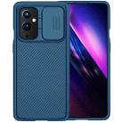 For OnePlus 9 (EU/NA Version) NILLKIN Black Mirror Pro Series Camshield Full Coverage Dust-proof Scratch Resistant Case(Blue) - 1