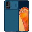 For OnePlus 9R NILLKIN Black Mirror Series PC Camshield Full Coverage Dust-proof Scratch Resistant Phone Case(Blue) - 1