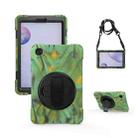 For Samsung Galaxy Tab A 8.4 2020 T307U Shockproof Colorful Silicone + PC Protective Case with Holder & Shoulder Strap & Hand Strap(Camouflage) - 1