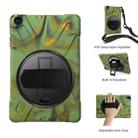For Samsung Galaxy Tab A 10.1 (2019) T515 / T510 Shockproof Colorful Silicone + PC Protective Case with Holder & Shoulder Strap & Hand Strap(Camouflage) - 3