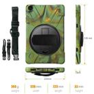 For Samsung Galaxy Tab A 10.1 (2019) T515 / T510 Shockproof Colorful Silicone + PC Protective Case with Holder & Shoulder Strap & Hand Strap(Camouflage) - 4