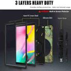 For Samsung Galaxy Tab A 10.1 (2019) T515 / T510 Shockproof Colorful Silicone + PC Protective Case with Holder & Shoulder Strap & Hand Strap(Camouflage) - 5