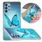 For Samsung Galaxy A32 4G Luminous TPU Protective Case(Butterfly) - 1