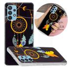 For Samsung Galaxy A32 4G Luminous TPU Protective Case(Black Wind Chimes) - 1