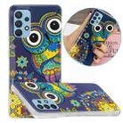 For Samsung Galaxy A32 4G Luminous TPU Protective Case(Blue Owl) - 1