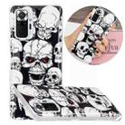 For Xiaomi Redmi Note 10 Pro Luminous TPU Protective Case(Skull) - 1