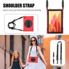 For Samsung Galaxy Tab A7 10.4 2020 T500 / T505 Shockproof Colorful Silicone + PC Protective Case with Holder & Shoulder Strap & Hand Strap & Screen Protector(Red) - 7