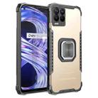 For OPPO Realme 8 Pro Fierce Warrior Series Armor All-inclusive Shockproof Aluminum Alloy + TPU Protective Case with Ring Holder(Gold) - 1