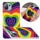 For Xiaomi Mi 11 Lite Electroplating TPU Protective Case(Love Heart) - 1