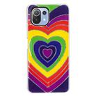 For Xiaomi Mi 11 Lite Electroplating TPU Protective Case(Love Heart) - 2