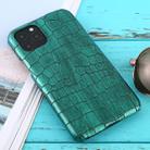 For iPhone 11 Pro Shockproof Crocodile Texture Protective Case(Green) - 1