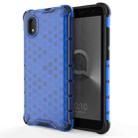 For Alcatel 1B (2020) Shockproof Honeycomb PC + TPU Case(Blue) - 1