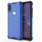 For Alcatel 1V (2020) Shockproof Honeycomb PC + TPU Case(Blue) - 1