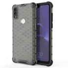 For Alcatel 1V (2020) Shockproof Honeycomb PC + TPU Case(Black) - 1