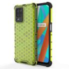 For OPPO Realme V13 5G Shockproof Honeycomb PC + TPU Case(Green) - 1