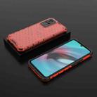 For vivo S9e Shockproof Honeycomb PC + TPU Case(Red) - 6