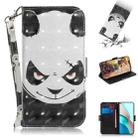 For Xiaomi Redmi Note 9T / 9 5G 3D Painted Pattern Magnetic Attraction Horizontal Flip Leather Case with Holder & Card Slot & Wallet & Lanyard(Angry Bear) - 1