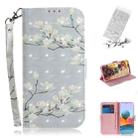 For Xiaomi Redmi Note 10 Pro 3D Painted Pattern Magnetic Attraction Horizontal Flip Leather Case with Holder & Card Slot & Wallet & Lanyard(Magnolia) - 1