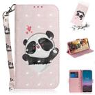 For Nokia 5.4 3D Painted Pattern Magnetic Attraction Horizontal Flip Leather Case with Holder & Card Slot & Wallet & Lanyard(Love-heart Bear) - 1