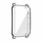 For Honor Watch ES Full Coverage TPU Electroplating Protective Case(Transparent) - 1