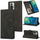 For Xiaomi Redmi Note 10 Pro Fantasy Classic Skin-feel Calfskin Texture Magnetic Buckle Horizontal Flip PU Leather Case with Holder & Card Slot & Wallet(Black) - 1