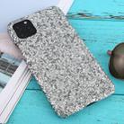 For iPhone 11 Pro Max Shockproof Glitter Powder PC Protective Case(Silver) - 1