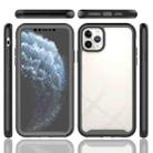 For iPhone 11 Pro Max Starry Sky Solid Color Series Shockproof PC + TPU Case with PET Film (Black) - 2