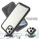 For iPhone 11 Pro Max Starry Sky Solid Color Series Shockproof PC + TPU Case with PET Film (Black) - 5