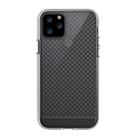 For iPhone 11 Micro Cross Texture Transparent Plating Protective Case - 2