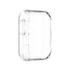 For Xiaomi Mi Watch Lite / Redmi Watch Full Coverage TPU Electroplating Protective Case(Transparent) - 1