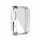 For Xiaomi Mi Watch Lite / Redmi Watch Full Coverage TPU Electroplating Protective Case(Silver) - 1