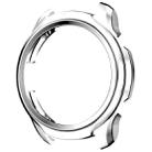 For TicWatch Pro 3 TPU Electroplating Frame Protective Case(Silver) - 1