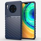 For Huawei Mate 30 Thunderbolt Shockproof TPU Soft Case(Dark Blue) - 1