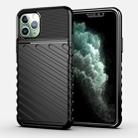 For iPhone 11 Pro Thunderbolt Shockproof TPU Soft Case(Black) - 1