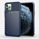 For iPhone 11 Pro Max Thunderbolt Shockproof TPU Soft Case(Dark Blue) - 1