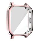 For Garmin Venu Sq Full Coverage TPU Electroplating Protective Case(Pink) - 1