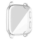 For Garmin Venu Sq Full Coverage TPU Electroplating Protective Case(Transparent) - 1