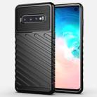 For Galaxy S10 Thunderbolt Shockproof TPU Soft Case(Black) - 1