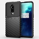 For OnePlus 7T Pro Thunderbolt Shockproof TPU Soft Case(Black) - 1