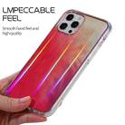 IMD Rendering Watercolor Aurora Pattern Shockproof TPU + PC Protective Case For iPhone 12 Pro Max(Berry Color) - 7