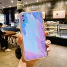 For iPhone X / XS IMD Rendering Watercolor Aurora Pattern Shockproof TPU + PC Protective Case(Winter Snow) - 1