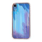 For iPhone XR IMD Rendering Watercolor Aurora Pattern Shockproof TPU + PC Protective Case(Winter Snow) - 1
