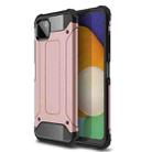 For Samsung Galaxy A22 5G Magic Armor TPU + PC Combination Case(Rose Gold) - 1